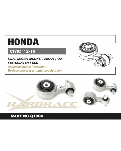 HARDRACE REAR ENGINE MOUNT HONDA CR-V'17-22 1.5T  : KYP PERFORMANCE HOUSE