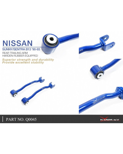 HARDRACE REAR TRAILING ARM NISSAN, SENTRA/SYLPHY, B13 90-94 : KYP PERFORMANCE HOUSE