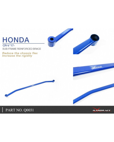 HARDRACE SUBFRAME REINFORCED BRACE HONDA, CRV 17-PRESENT : KYP PERFORMANCE HOUSE