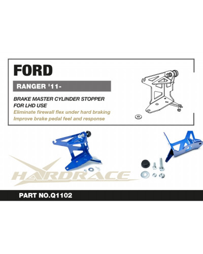 HARDRACE BRAKE MASTER CYLINDER STOPPER FORD RANGER '11-  : KYP PERFORMANCE HOUSE