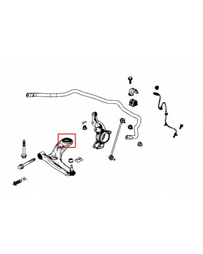 HARDRACE FRONT LOWER ARM BUSHING HONDA, CITY, JAZZ/FIT, GK3/4/5/6, GM6 14-PRESENT : KYP PERFORMANCE HOUSE