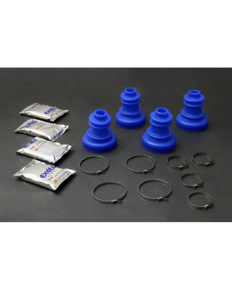 HARDRACE SILICONE CV BOOT KIT NISSAN, 180SX, SILVIA, S13 : KYP PERFORMANCE HOUSE