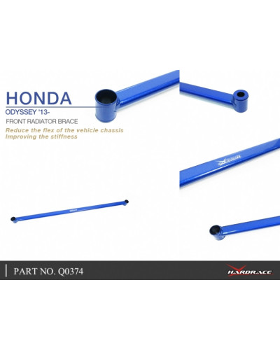 HARDRACE FRONT RADIATOR BRACE HONDA, ODYSSEY JDM, RC1/2 : KYP PERFORMANCE HOUSE