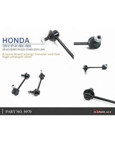 HARDRACE REAR REINFORCED SWAY BAR LINK HONDA, RD1-RD3 97-01 : KYP PERFORMANCE HOUSE