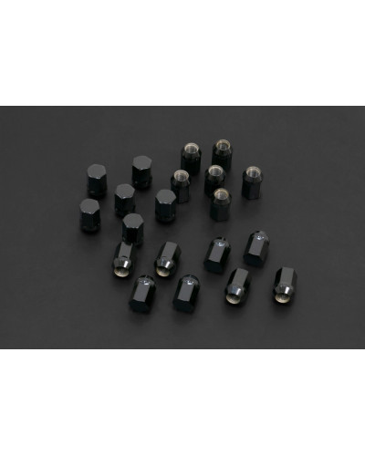 HARDRACE MOTORSPORTS SCM440 HEX-21 WHEEL NUTS  M14 x 1.5 35MM : KYP PERFORMANCE HOUSE