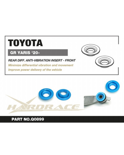 HARDRACE REAR DIFFRENTIAL ANTI-VIBRATION INSERT TOYOTA GR YARIS '20-, GR COROLLA '22-  : KYP PERFORMANCE HOUSE