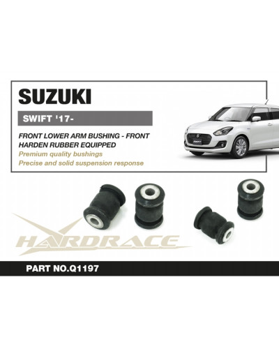 HARDRACE 
FRONT LOWER ARM BUSHING FRONT SUZUKI, SWIFT '17- : KYP PERFORMANCE HOUSE