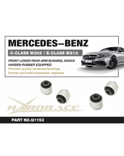 HARDRACE FRONT LOWER REAR ARM - SHOCK BUSHING MERCEDES-BENZ C-CLASS W205, E-CLASS W213 RWD  : KYP PERFORMANCE HOUSE