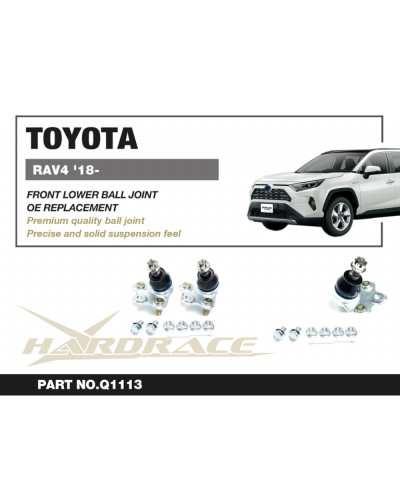 HARDRACE FRONT LOWER BALL JOINT TOYOTA RAV4 '19-, HARRIER '20-, LEXUS NX '21-  : KYP PERFORMANCE HOUSE