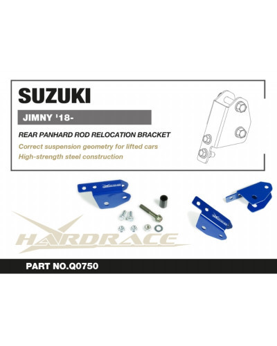 HARDRACE SUZUKI JIMNY 18- REAR PANHARD ROD EXTENSION BRACKET : KYP PERFORMANCE HOUSE