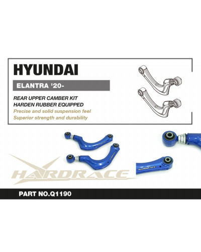 HARDRACE REAR UPPER CAMBER KIT HYUNDAI, ELANTRA '20- : KYP PERFORMANCE HOUSE