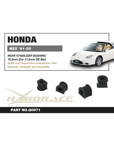 HARDRACE HONDA NSX '91-05/ NSX-T '95-01/ NSX-R '93-95 & '02-05 REAR STABILIZER BUSH : KYP PERFORMANCE HOUSE