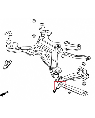 HARDRACE REAR LOWER ARM BUSHING MITSUBISHI, 3000GT, Z15A 90-00 : KYP PERFORMANCE HOUSE