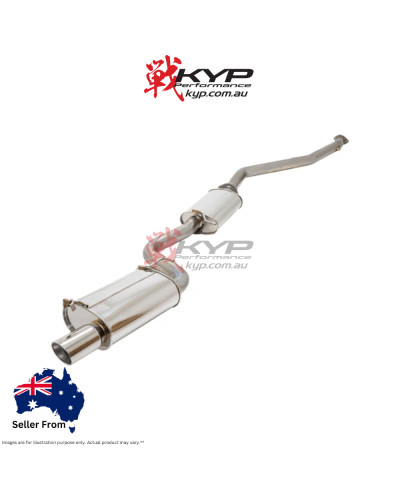 APEXI HYBRID MEGAPHONE Evolution Exhaust For TOYOTA Mark II Chaser Cresta JZX100 (Catback) : KYP Performance House