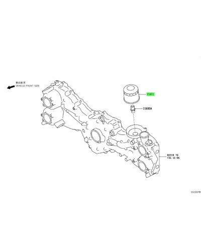 TOYOTA OEM Oil filter - SU003-00311 : KYP Performance House