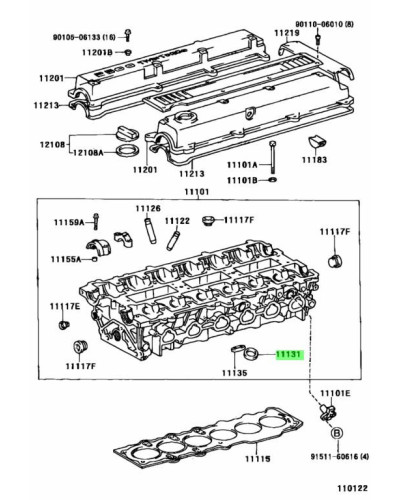 TOYOTA OEM INTAKE VALVE SEAL - 11131-46020 : KYP Performance House