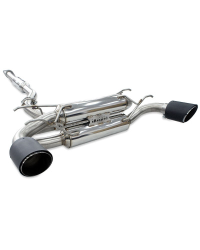 Invidia R400 70mm Cat Back Exhaust - Straight Cut Titanium Blue Tips Subaru BRZ & Toyota 86 12-21, 22+ : KYP PERFORMANCE HOUSE