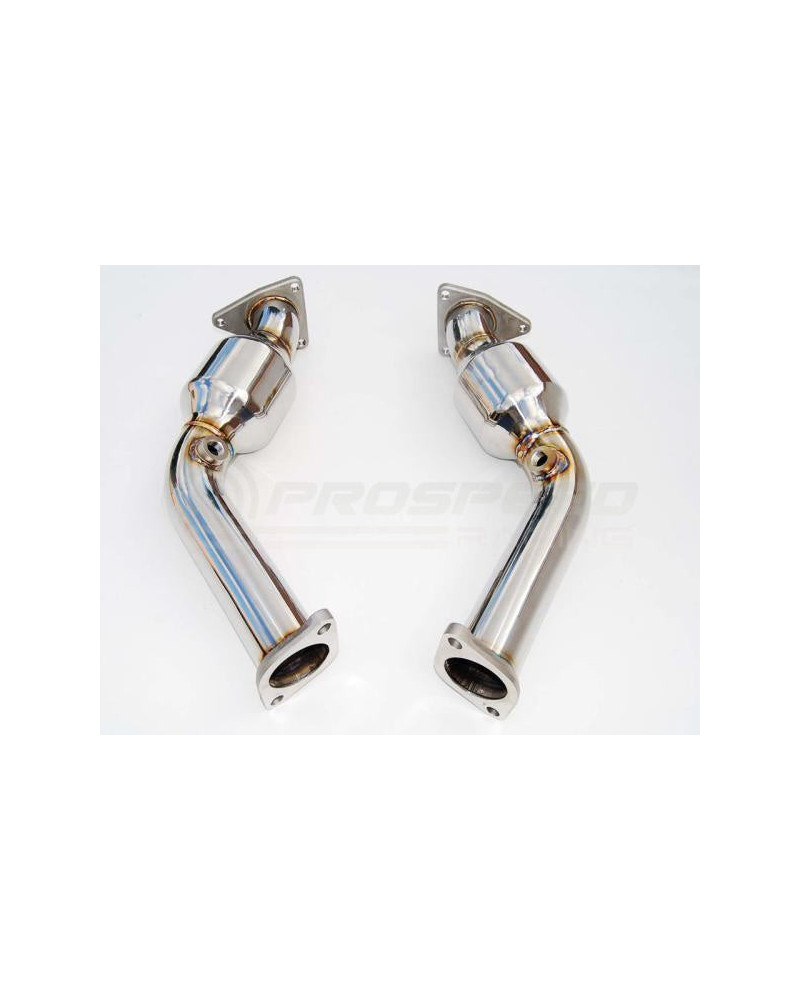 Invidia High Flow Catted Test Pipes Nissan 350Z Z33 07-09/370Z Z34/Infiniti G37 V36/FX30/FX50/QX70 : KYP PERFORMANCE HOUSE