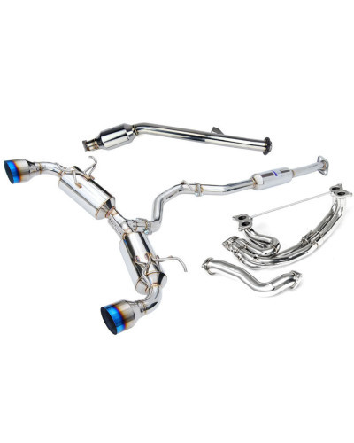 Invidia N2 70mm Engine Back Exhaust w/PSR Unequal Headers Subaru BRZ & Toyota 86 12-21, 22+ (6MT) : KYP PERFORMANCE HOUSE