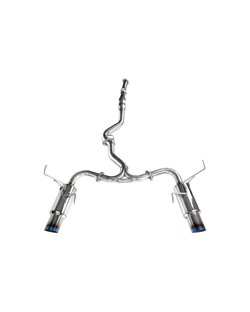 Invidia N1 Turbo Back Exhaust Subaru WRX 08-14/STI 08-21/Forester XT SH 08-13 (5MT/6MT) : KYP PERFORMANCE HOUSE