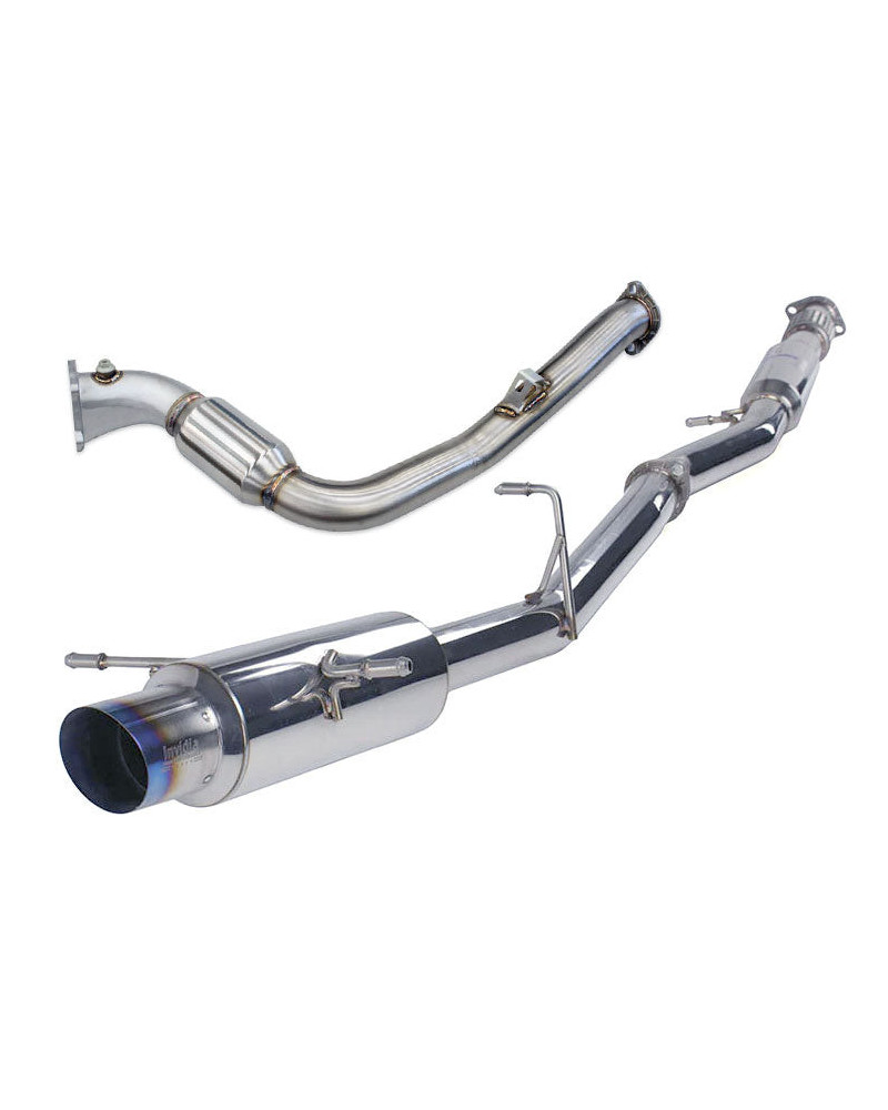 Invidia N1 Turbo Back Exhaust Resonated w/Catless Down Pipe Subaru WRX/STI GD 01-07 : KYP PERFORMANCE HOUSE