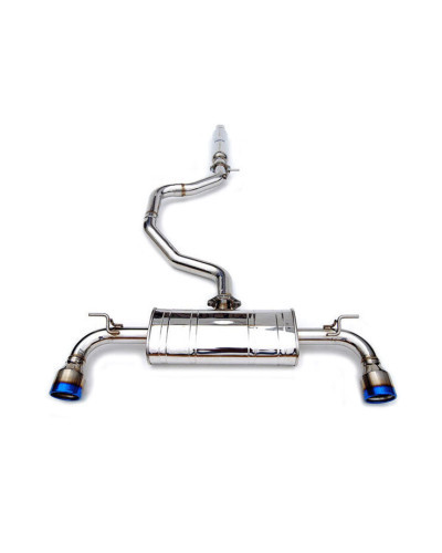 Invidia Q300 Turbo Back Exhaust - Rolled Polished Stainless Tips VW Golf GTI Mk7 : KYP PERFORMANCE HOUSE