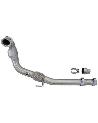 Invidia Q300 Turbo Back Exhaust - Rolled Titanium Blue Tips VW Golf GTI Mk7 : KYP PERFORMANCE HOUSE