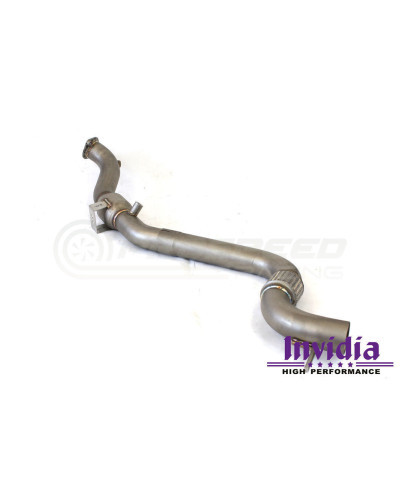 Invidia Down Pipe w/High Flow Cat Ford Mustang Ecoboost FM/FN 15-20 : KYP PERFORMANCE HOUSE