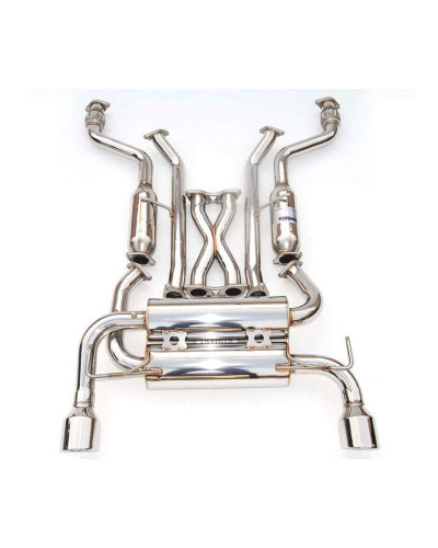 Invidia Gemini Cat Back Exhaust Infiniti FX35 09-12 (3.5L V6) : KYP PERFORMANCE HOUSE