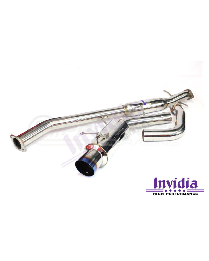 Invidia N1 Cat Back Exhaust Mitsubishi Evo 4-6 CP9A (Inc TME) : KYP PERFORMANCE HOUSE