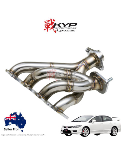 SPOON SPORTS 4 in 2 EXHAUST MANIFOLD FOR HONDA CIVIC FD2 TYPE R : KYP Performance House |FAST SHIPPING JDM CAR PARTS UPGRAD PRO