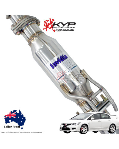 Invidia Q300 70mm Cat Back Exhaust Honda Civic Type-R FD2 06-11 : KYP PERFORMANCE HOUSE |FAST SHIPPING JDM CAR PARTS UPGRAD PRO 