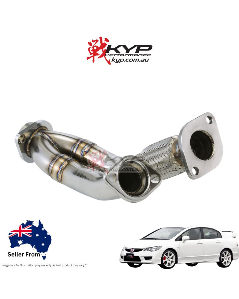 SPOON SPORTS 2 in 1 EXHAUST MANIFOLD FOR HONDA CIVIC FD2 TYPE R : KYP Performance House |FAST SHIPPING JDM CAR PARTS UPGRAD PRO 