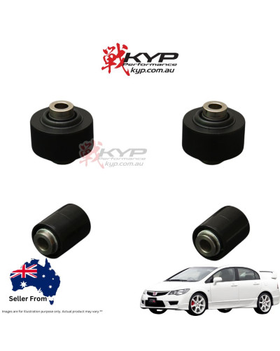 HARDRACE FRONT LOWER ARM BUSHING HONDA, CIVIC, FD1 FD2 TYPE R : KYP PERFORMANCE HOUSE |FAST SHIPPING JDM CAR PARTS UPGRAD PRO SH