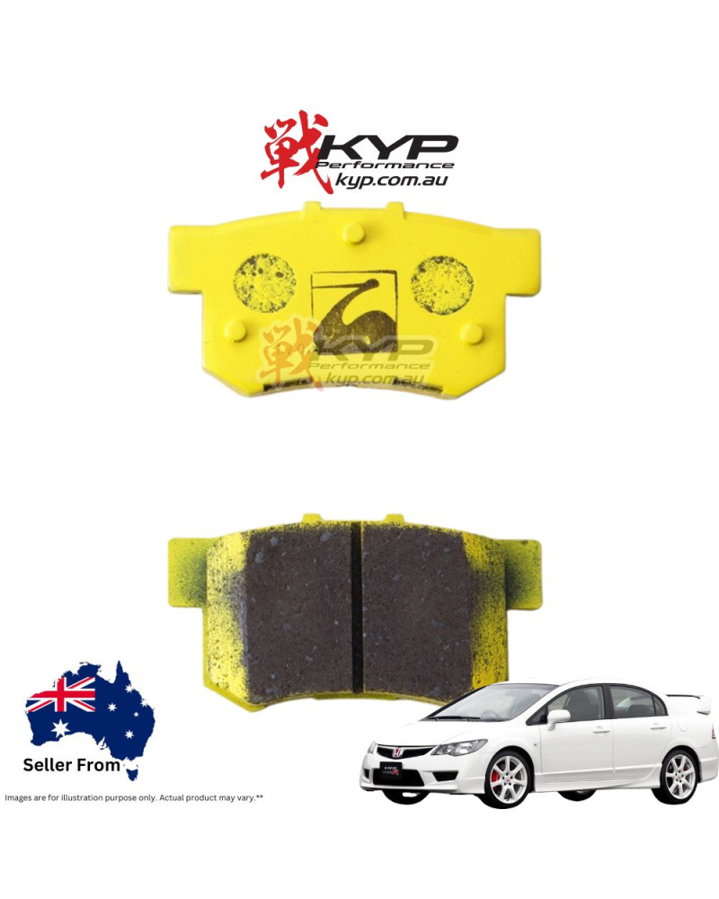 SPOON SPORTS BRAKE PAD,REAR FOR HONDA AP1, AP2, EK9, EP3, FD2, ZF1, ZF2, CL7, DC2, DB8, DC5 : KYP Performance House |FAST SHIPPI