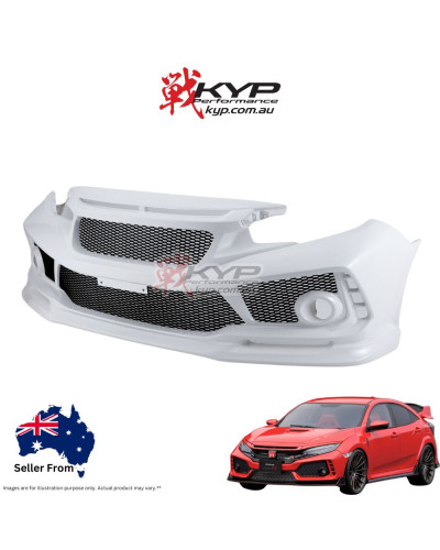 SPOON SPORTS FRONT AERO BUMPER BAR FK8 CIVIC TYPE R ( FRP ) : KYP PERFORMANCE HOUSE |FAST SHIPPING JDM CAR PARTS UPGRAD PRO SHOP