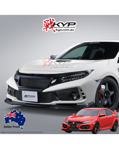 SPOON SPORTS FRONT AERO BUMPER BAR FK8 CIVIC TYPE R ( FRP ) : KYP PERFORMANCE HOUSE |FAST SHIPPING JDM CAR PARTS UPGRAD PRO SHOP