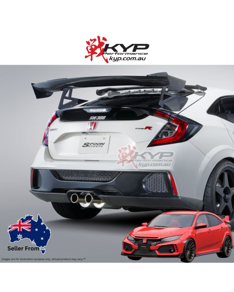 SPOON SPORTS REAR AERO BUMPER BAR FK8 CIVIC TYPE R ( FRP ) : KYP PERFORMANCE HOUSE |FAST SHIPPING JDM CAR PARTS UPGRAD PRO SHOP