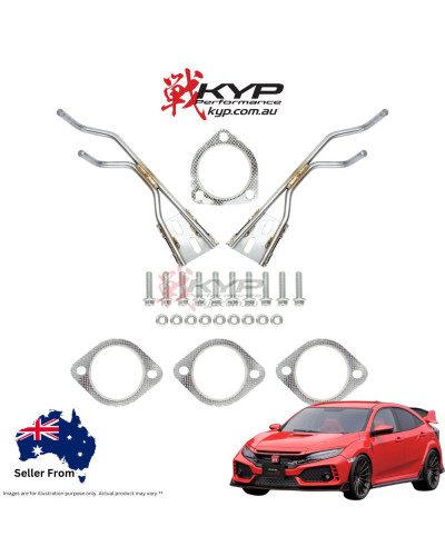 Invidia Q300 Turbo Back Exhaust Honda Civic Type-R FK8 17+ : KYP PERFORMANCE HOUSE |FAST SHIPPING JDM CAR PARTS UPGRAD PRO SHOP 