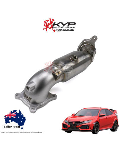 Invidia R400 Turbo Back Exhaust Honda Civic Type-R FK8 17+ : KYP PERFORMANCE HOUSE |FAST SHIPPING JDM CAR PARTS UPGRAD PRO SHOP 