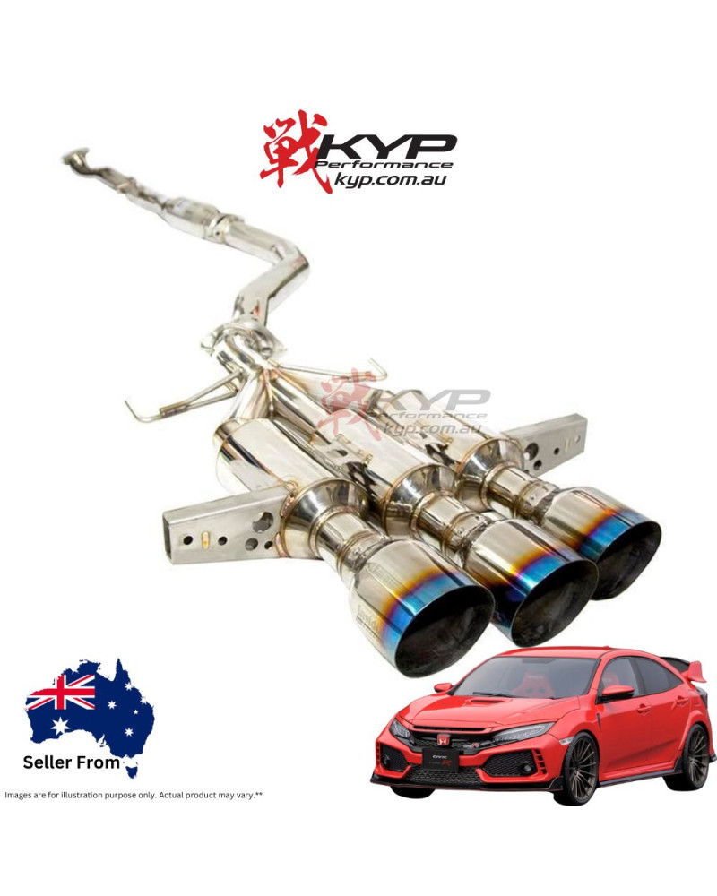 Invidia R400 Cat Back Exhaust Honda Civic Type-R FK8 17+ : KYP PERFORMANCE HOUSE |FAST SHIPPING JDM CAR PARTS UPGRAD PRO SHOP AU