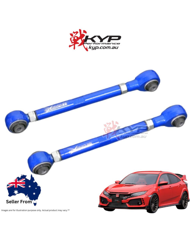 HARDRACE REAR TOE KIT HONDA, CIVIC, CIVIC, FK8 FL5 TYPE-R, FC, 17- : KYP PERFORMANCE HOUSE |FAST SHIPPING JDM CAR PARTS UPGRAD