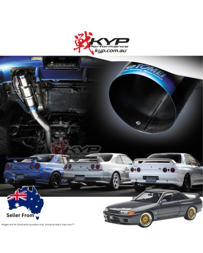 TOMEI TI RACING TITANIUM MUFFLER FOR BNR32 RB26DETT : KYP Performance House |FAST SHIPPING JDM CAR PARTS UPGRADE AUSTRALIA