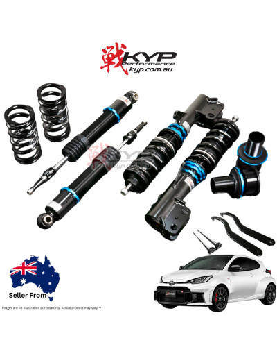 HARDRACE CS SPEC COILOVERS TOYOTA GR YARIS 2020 GXPA16 MXPA12 : KYP PERFORMANCE HOUSE |FAST SHIPPING JDM CAR PARTS UPGRADE AUSTR