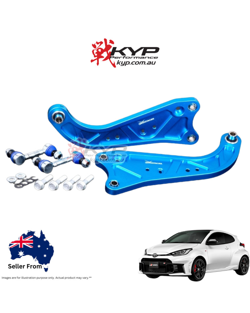 HARDRACE BILLET REAR TRAILING ARM TOYOTA GR YARIS '20-, GR COROLLA '22-  : KYP PERFORMANCE HOUSE |FAST SHIPPING JDM CAR PARTS UP