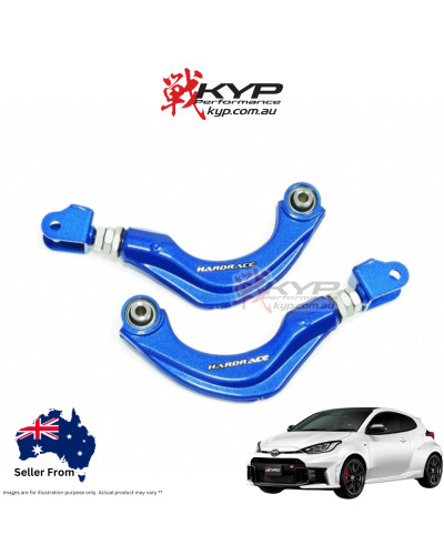 HARDRACE REAR UPPER CAMBER KIT TOYOTA GR YARIS '20-, GR COROLLA '22-  : KYP PERFORMANCE HOUSE |FAST SHIPPING JDM CAR PARTS UPGRA