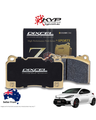 DIXCEL TYPE Z BRAKE PADS - TOYOTA GR YARIS XPA16R (FRONT) : KYP PERFORMANCE HOUSE |FAST SHIPPING JDM CAR PARTS UPGRADE AUSTRALIA