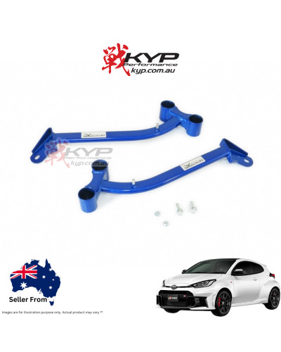 HARDRACE REAR LOWER - FRONT BRACE TOYOTA, GR YARIS '20- : KYP PERFORMANCE HOUSE |FAST SHIPPING JDM CAR PARTS UPGRADE AUSTRALIA