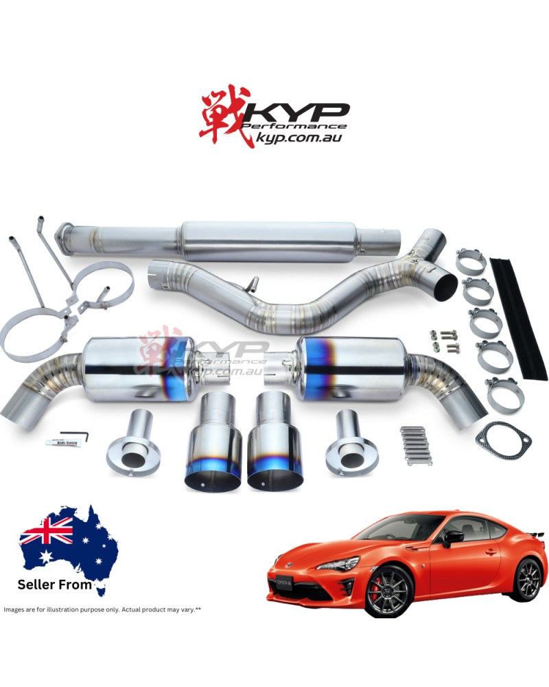 RSE FULL TITANIUM MUFFLER 86/FR-S/BRZ TYPE-D : KYP Performance House |FAST SHIPPING JDM CAR PARTS UPGRADE AUSTRALIA