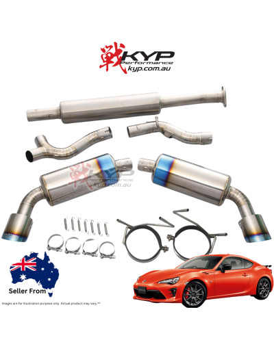 TOMEI TI RACING TITANIUM MUFFLER FOR 86/BRZ/FR-S : KYP Performance House |FAST SHIPPING JDM CAR PARTS UPGRADE AUSTRALIA